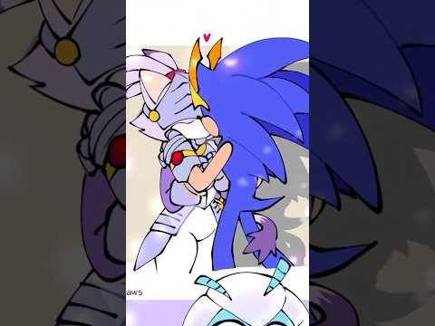 King Sonic's Secret Romance 💜(SONAZE COMIC DUB) #sonaze #sonicthehedgehog #comicdub #shorts