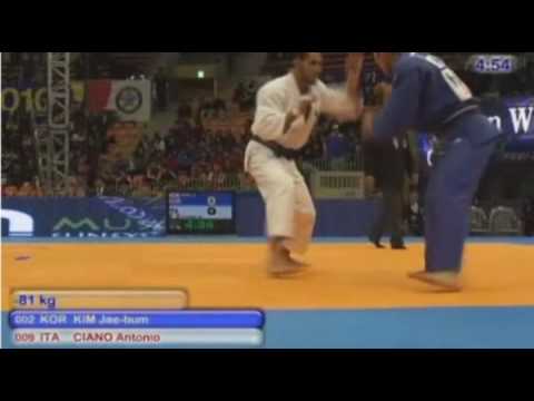 SUWON 2010 KIM (KOR) CIANO (ITA) -81 KG