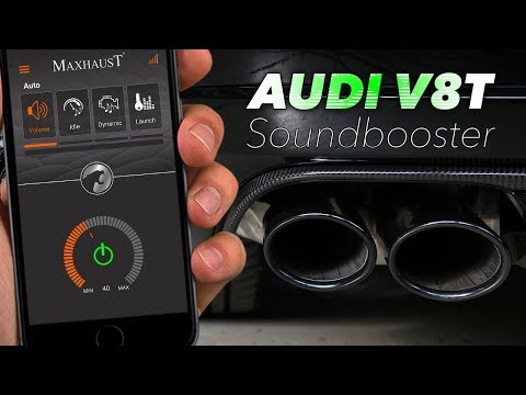 Individuelles Profil erstellen - Audi S8 V8T by Maxhaust Soundbooster