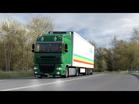 ETS2 1.39 - Euro Truck Simulator 2 - Daf XF105 - Promods 2.51- RusMap