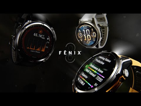 thumbnail video image 2 of Smartwatch Garmin  Fenix 8 Solar 51 mm, 2 of 6