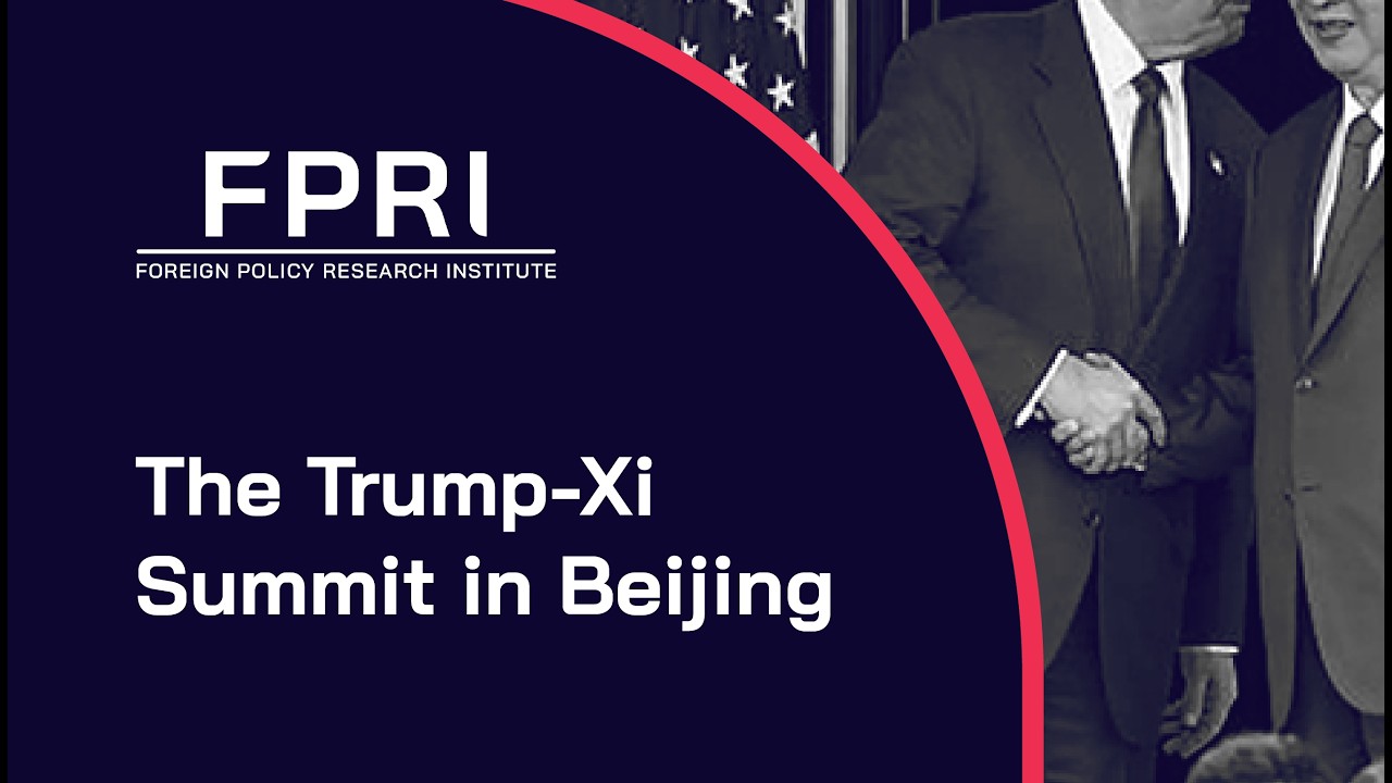 The Trump-Xi Summit in Beijing
