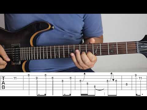 GETTING FUNKY -JHON GANAPES - BLUES YOU CAN USE - WITH TAB!