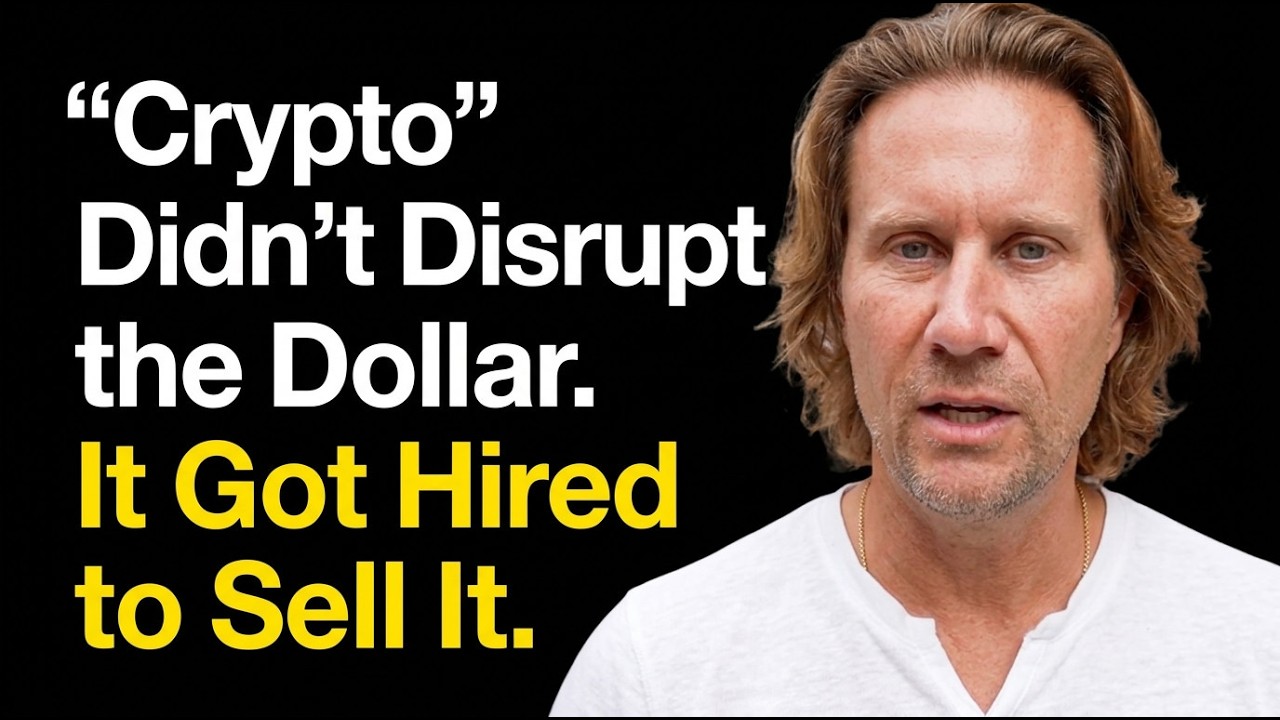 "Crypto" Didn't Disrupt the Dollar. It Got Hired to Sell It.