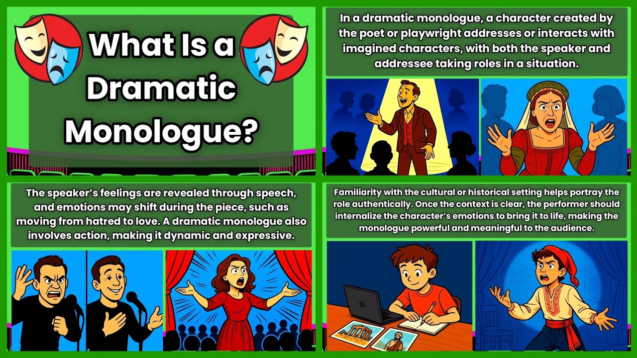 💟 (ENGLISH) What Is a Dramatic Monologue? | #iQuestionPH