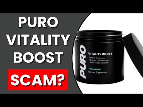 PURO Vitality Boost Review – Does It Work Or A Scam?