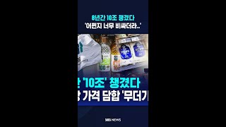 8년간 10조 챙겼다 '어쩐지 너무 비싸더라..' #shorts