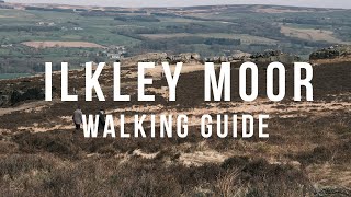 Ilkley Moor, Yorkshire Walking Guide (12 Apostles / Cow & Calf Circular Route), English Countryside