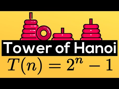 The Tower of Hanoi (Recursive Formula and Proof by Induction)