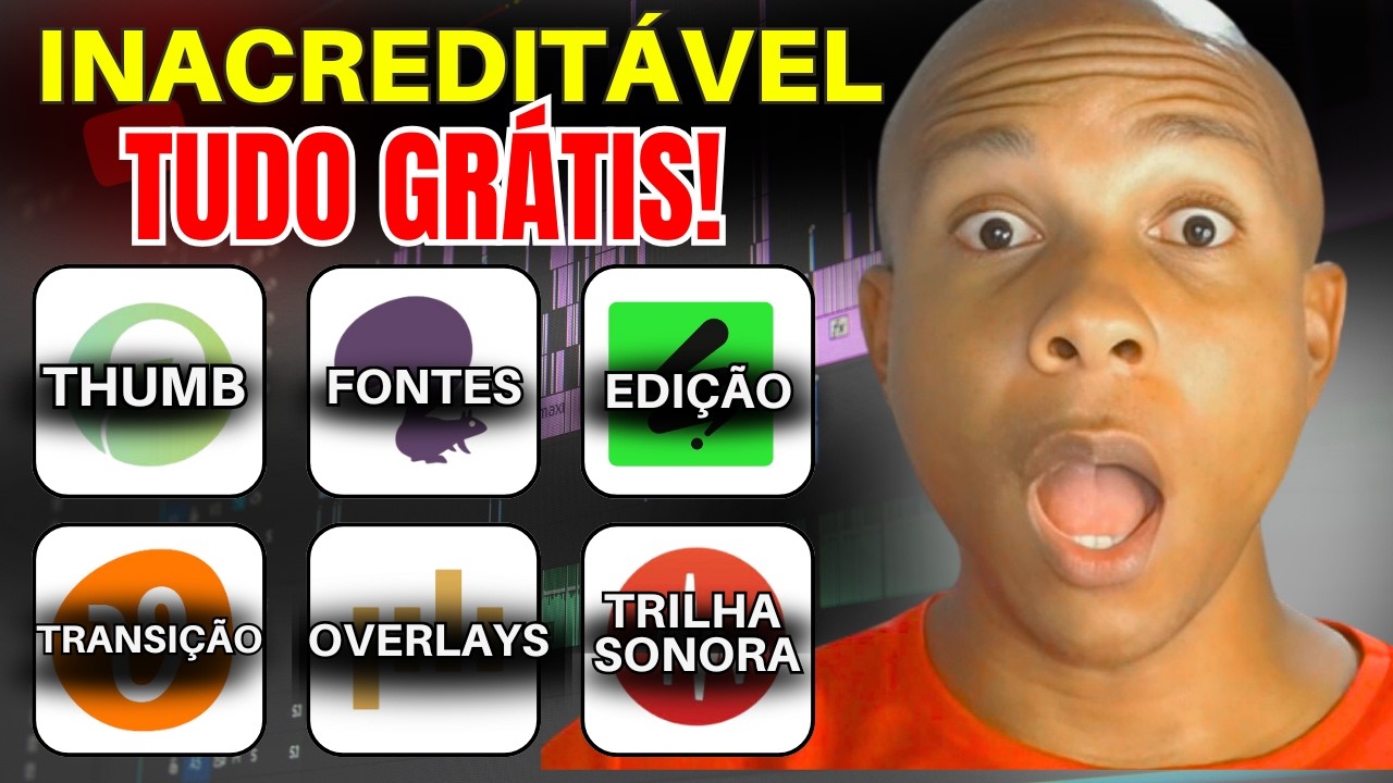 Access and Download 😜 FREE Materials for Video EDITING, THUMBNAILS, SOUNDTRACK, etc.