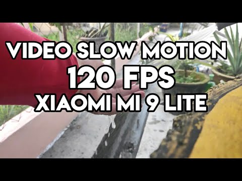 Video Slow Motion 120fps Xiaomi Mi 9 Lite