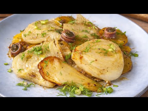 I learned this recipe from my Italian grandmother! Pan-fried fennel that melts in your mouth!