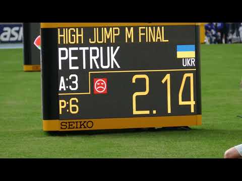 Roman PETRUK (UKR) 210 cm 6. Place High Jump Men World U20 Championships! Nairobi 2021
