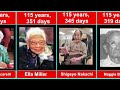 List Of 100 Verified Oldest Women In History