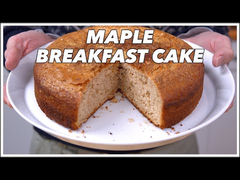 You Need This! Maple Breakfast Cake Recipe - Old Cookbook Show