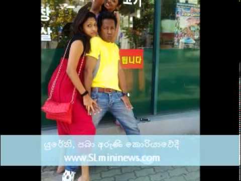 Ureni Paba And Aruni In Korea Sri Lanka www.slmininews.com