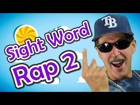 Sight Word Rap 2 | Sight Words | High Frequency Words | Jump Out Words | Jack Hartmann