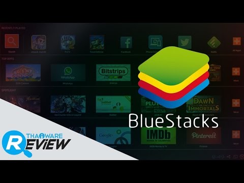 สอนวิธีใช้ โปรแกรม BlueStacks จำลอง Android เล่น App แอนดรอยด์ บนคอม PC