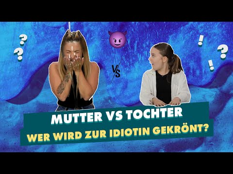 Mutter vs. Tochter: Der verrückte Idiotentest mit Zoey und Selina! 😂👩‍👧 | WISSTIHRNOCH?
