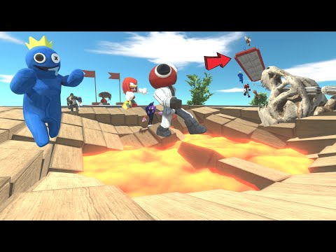 ALL UNITS Epic High Jump Into Lava Pool - Animal Revolt Battle Simulator