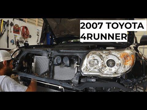 2006-2009 Toyota 4Runner - A/C Condenser Install, 4th Gen