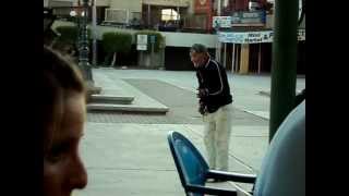 FUNNY! Old man dancing in Tijuana