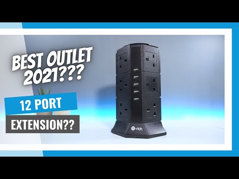 12 Port Extension | Best Extension Outlet 2021?? | Safe To Use?? | Plug Socket | REVIEW | UNBOXING