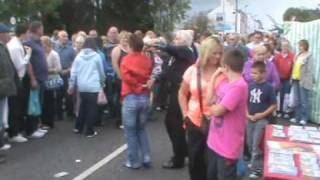preview picture of video 'Ballycastle Ould Lammas Fair Monday 24th August 2009 part 2 beside the Antrim Coast Rd.'