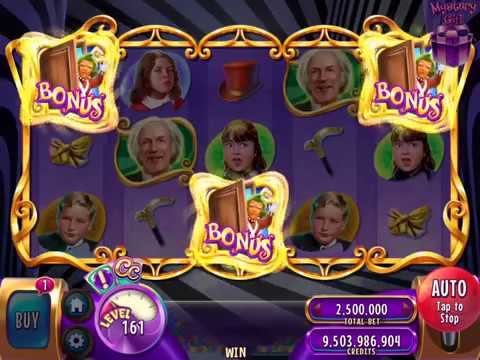 WILLY WONKA: OPTICAL ILLUSION Video Slot Casino Game with a "BIG WIN" PICK BONUS