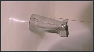 preview picture of video 'Universal tub diverter spout installation'
