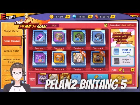 Kotak Kejutan Flashy Flash Otw Bintang 5 !! - One Punch Man The Strongest