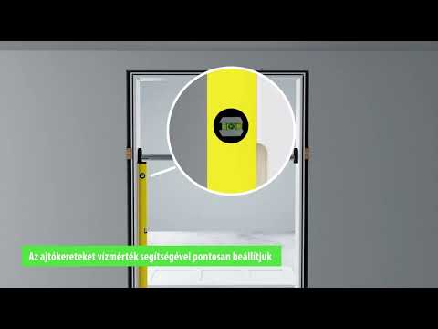 Állítható ajtókeret összeszerelési útmutató VOSTER