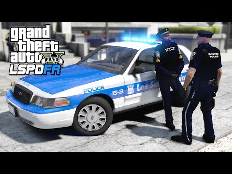 GTA 5 Mods - So I patrolled with a partner, and... (LSPDFR Gameplay)