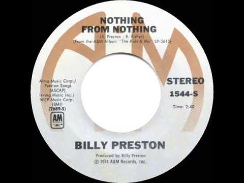 1974 HITS ARCHIVE: Nothing From Nothing - Billy Preston (a #1 record--stereo 45)