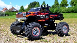 Tamiya WT-01 Blackfoot III XB 2WD 1/10 Monster Truck #57825: First Run!