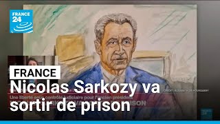 France : Nicolas Sarkozy va sortir de prison, une liberté sous contrôle judiciaire • FRANCE 24