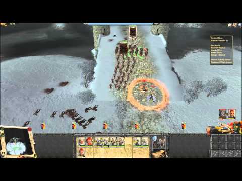 Let's Play Warhammer Mark of Chaos 10 (Bridge Over The River Pain, Helblaster Volley Gun Fun)