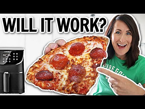 I Tested the TOP 5 FROZEN PIZZAS from Walmart in the Air Fryer, Here's What Happened