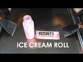 Hershey S Strawberry White Chocolate Ice Cream Roll ASMR How To Make Homemade Ice Cream Roll