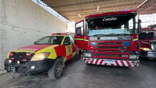 Bomberos voluntarios realizaron un sirenazo nacional por falta de fondos