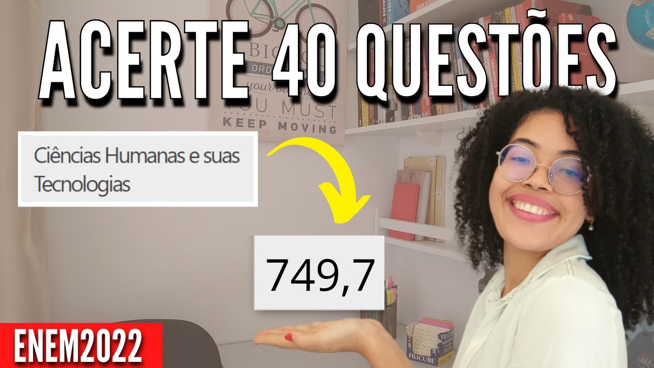 COMO EU SEMPRE FAÇO 40 ACERTOS NA PROVA DE HUMANAS DO ENEM FACILMENTE