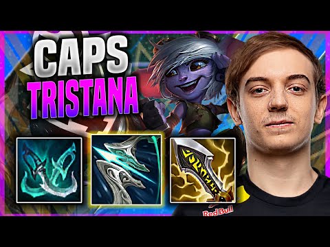 CAPS IS A MONSTER WITH TRISTANA GALEFORCE! - G2 Caps Plays Tristana MID vs Diana! | Season 11