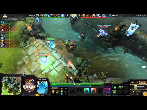 D2L Western Challenge - RoX.KIS vs Liquid game 3 part 1