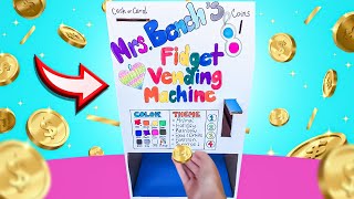 How to Make a Fidget Vending Machine!