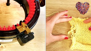 Meine Addi Express Kingsize Strickmaschine Part 2 erster Versuch #epicfail!