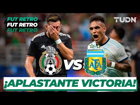 Argentina humiliates Mexico! | Mexico 0-4 Argentina | International Friendly | TUDN