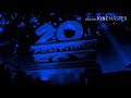 20th Century Fox 2009 Winter Dark Blue Logo With 1994 Fanfare PAL Version