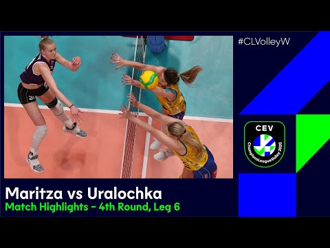 #CLVolleyW | Maritza PLOVDIV vs Uralochka-NTMK EKATERINBURG - Match Highlights