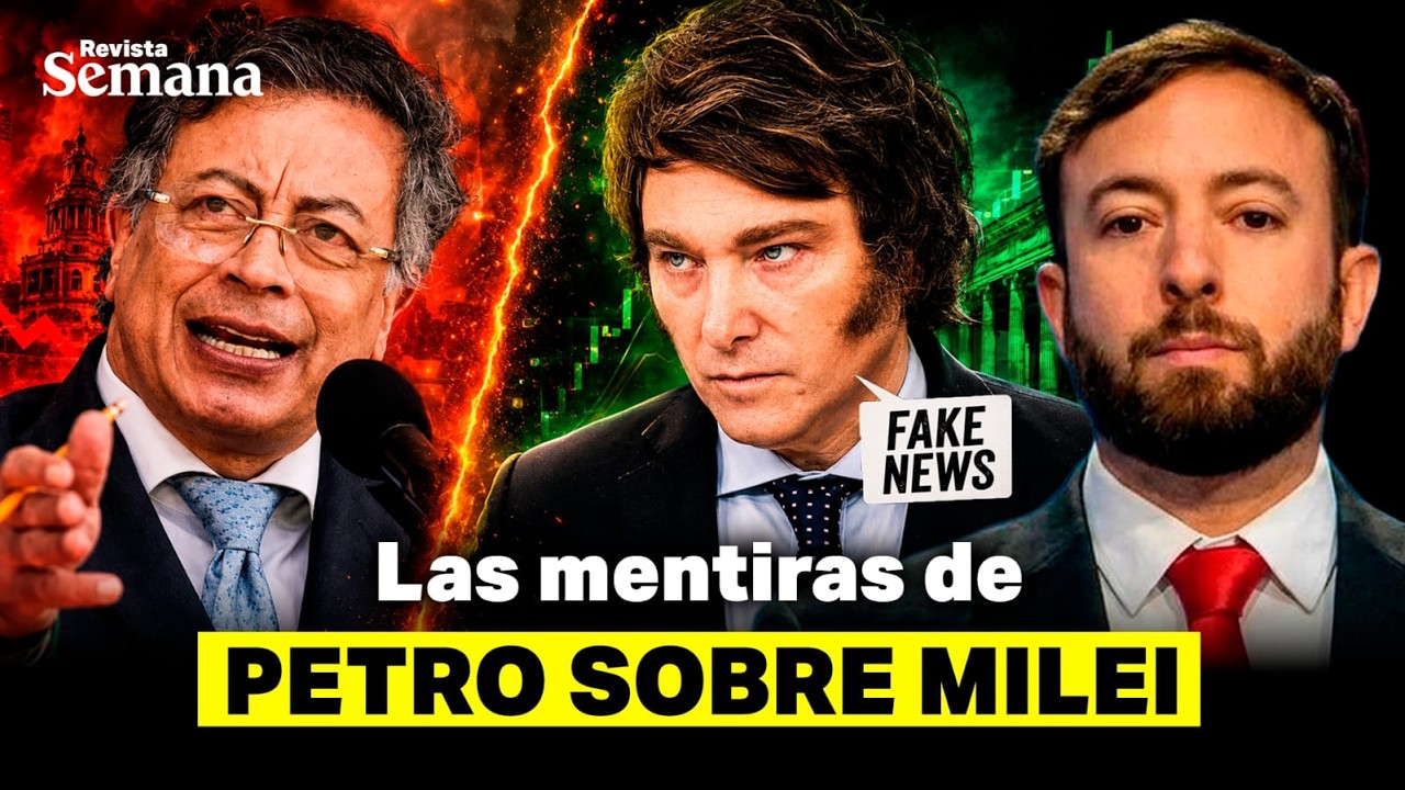 🚨 Petro MIENTE sobre Milei para ASUSTAR a los Colombianos | Agustín Laje