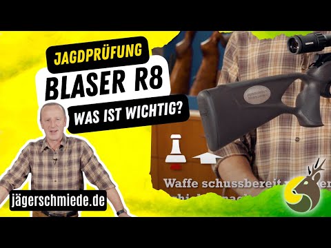 Weapon handling: Blaser R8 straight-pull repeater - Have fun practicing!